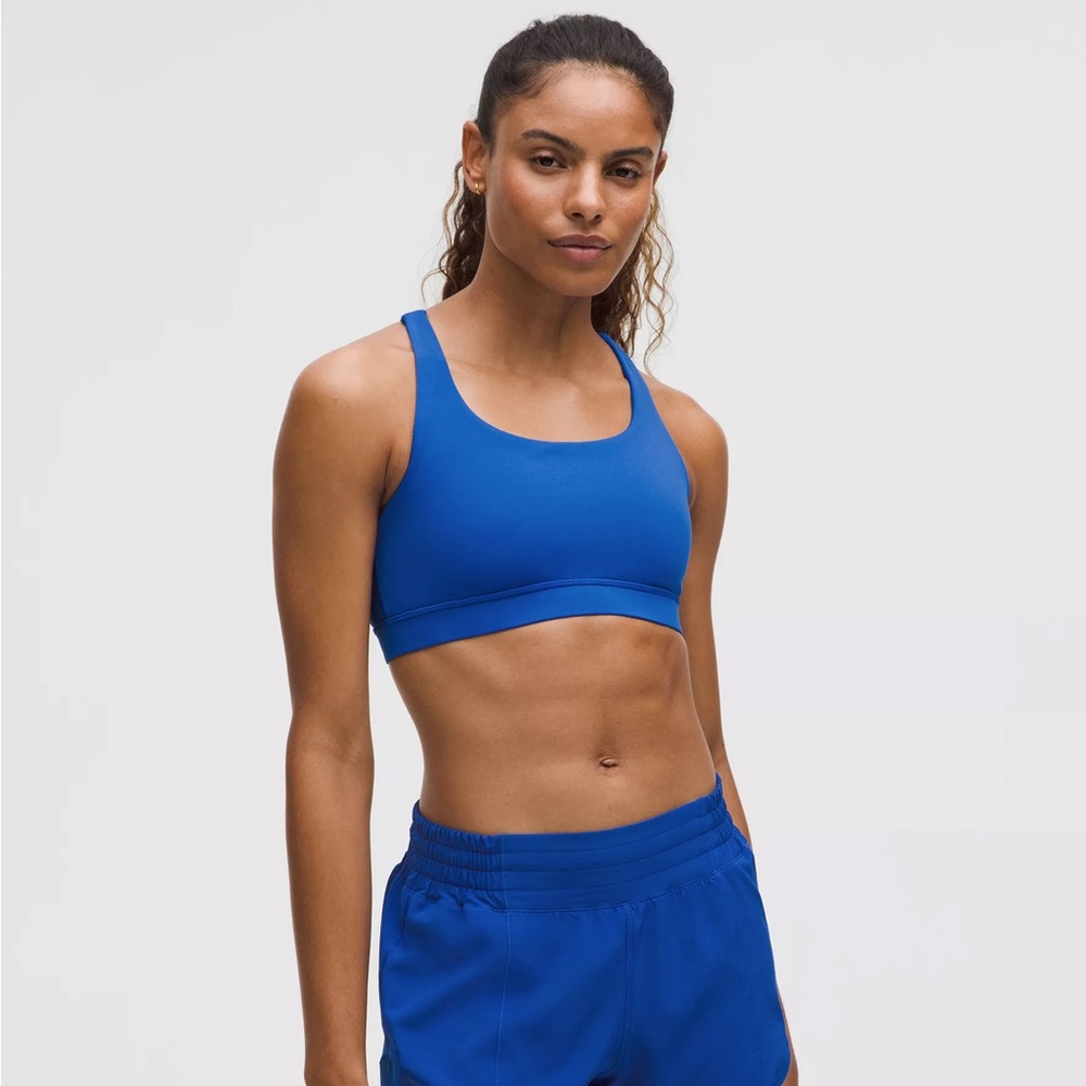 lululemon Energy Bra Blue Size 6